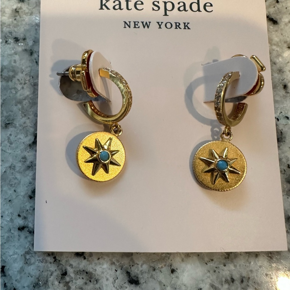 Kate Spade My Medallion Earrings NWT
